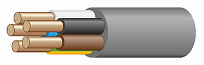 Кабели силовые NUM (NYM)-J 5x6 -0,66 